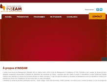 Tablet Screenshot of inseam.org